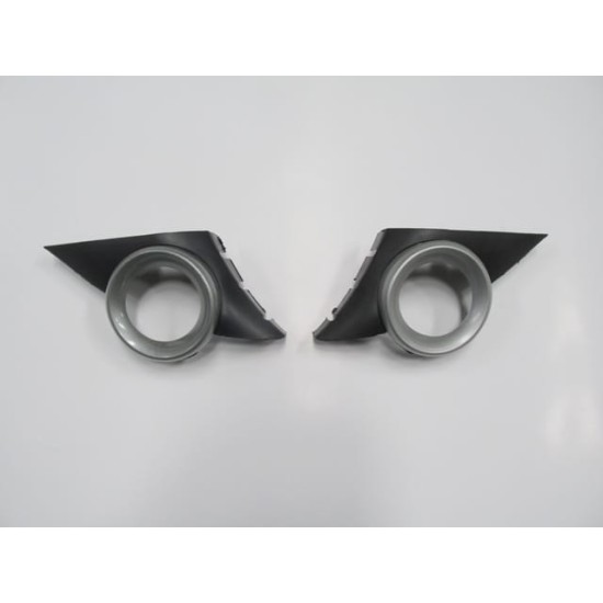 Peugeot 207 Sis Lamba Kapağı Sağ/sol Set Sis Delikli Çerçevesi Gri