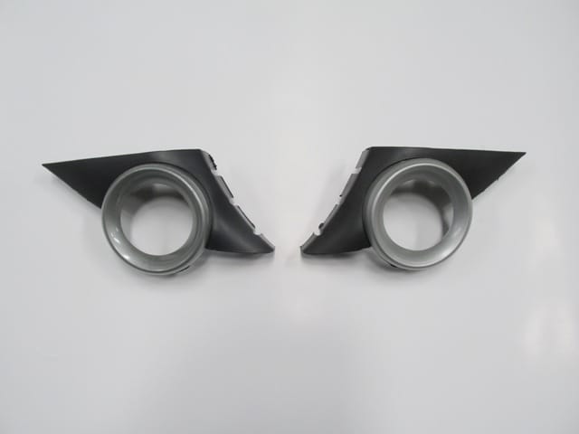 Peugeot 207 Sis Lamba Kapağı Sağ/sol Set Sis Delikli Çerçevesi Gri