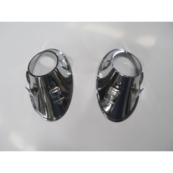 Renault Megane- 3 Sis Lamba Kapağı Çerçeve Nikelajı Sağ/sol Set 2 Renault Megane- 3 Sis Lamba Kapağı Çerçeve Nikelajı Sağ/sol Set 2