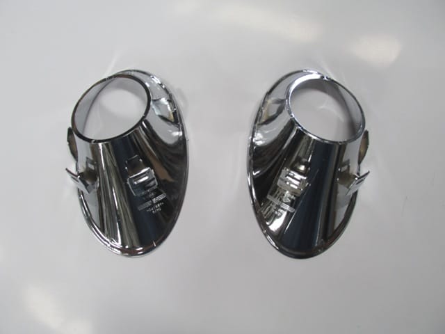 Renault Megane 3 Sis Lamba Kapağı Çerçeve Nikelajı Sağ/sol Set 2 (2012-2013) OEM 261521021R Renault Megane 3 Sis Lamba Kapağı Çerçeve Nikelajı Sağ/sol Set 2 (2012-2013) OEM 261521021R