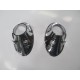 Renault Megane- 3 Sis Lamba Kapağı Çerçeve Nikelajı Sağ/sol Set 2 Renault Megane- 3 Sis Lamba Kapağı Çerçeve Nikelajı Sağ/sol Set 2