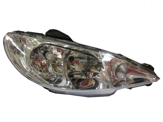 Peugeot 206 Far Lambası Sağ Elektrikli/motorsuz H7/h7 (2002-2009) OEM 6205.S9