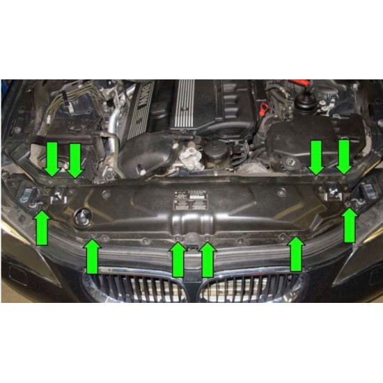 Bmw 5 Serı- E60 Ön Panel Üst Parça Sac (2004-2010)