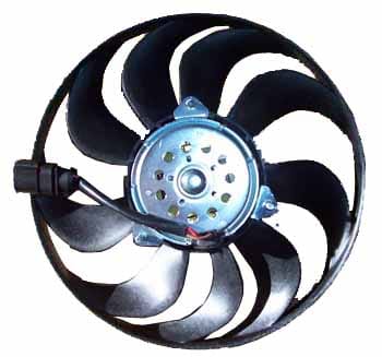 Audi A3 Radyatör Fanı Motorlu Tek Fişli (2005-2008)
