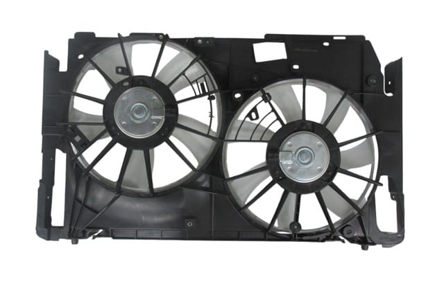 Toyota Rav4 Radyatör Ve Klima Fan Davlumbazı Komple Çiftli (2004-2012) OEM 16363-28290