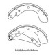 Opel Corsa- C Arka Fren Pabucu 1,0/1,2/1,3/1,4/1,7cc (2000-2003)