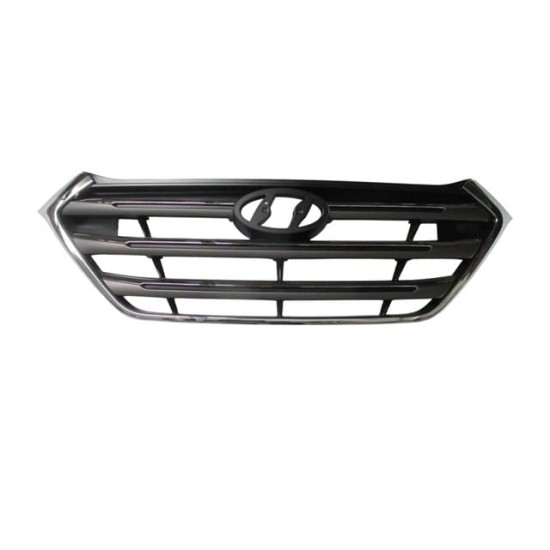 Hyundai Tucson Ön Panjur Siyah Nikelaj Çıtalı (2015-2018) Hyundai Tucson Ön Panjur Siyah Nikelaj Çıtalı (2015-2018)