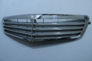 Mercedes C Class- W204 Ön Panjur Gümüş Gri Elegance (2007-2011)