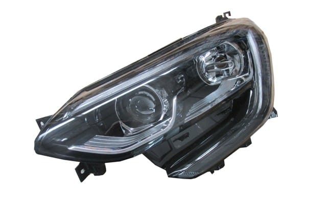 Renault Megane Far Lambası Sol El./motorlu/mercekli/siyah