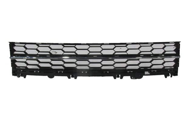 Skoda Superb Ön Tampon Panjuru Orta Siyah (2019-2024) OEM 3V0853677A