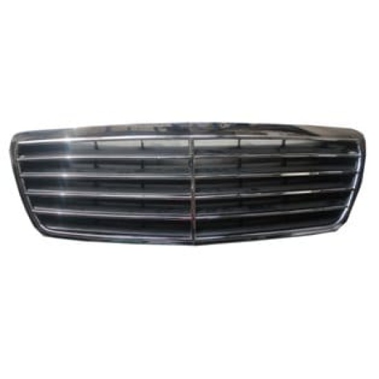 Mercedes E Class- W210 Ön Panjur Komple Nikelajlı/siyah (2000-2002)