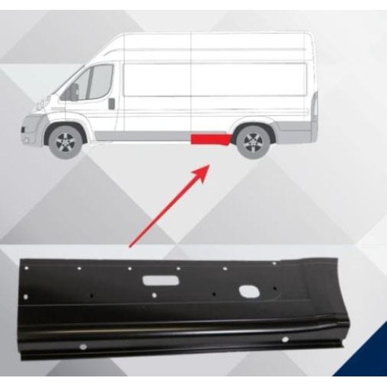 Citroen Jumper Arka Çamurluk Ağzı Alt Sacı Sol (2007-2013)