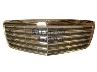 Mercedes E Class- W211 Ön Panjur/nikelajlı/gümüş Gri (2003-2006) Mercedes E Class- W211 Ön Panjur/nikelajlı/gümüş Gri (2003-2006)