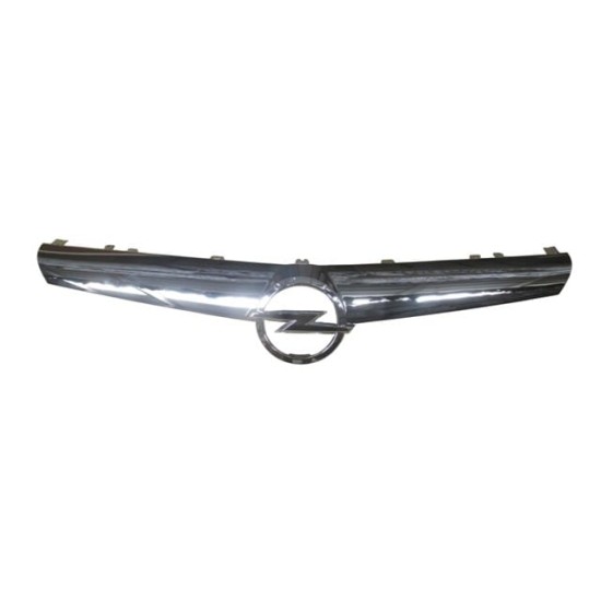 Opel Astra- J Ön Panjur Üst Nikelajı Armalı (2010-2012) Opel Astra- J Ön Panjur Üst Nikelajı Armalı (2010-2012)