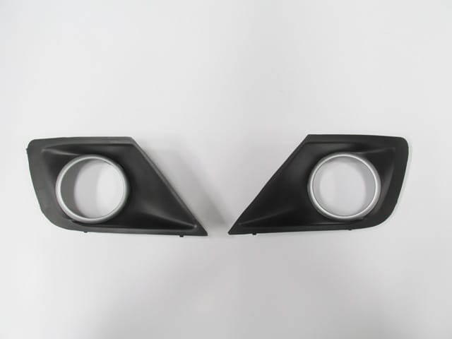 Peugeot 207 Sis Lamba Kapağı Sağ/sol Set Sis Delikli Çerçevesi Gri
