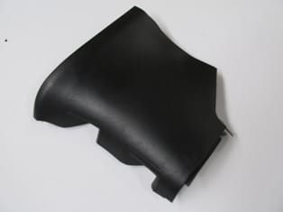 Audı A6 Marşpiyel Plastiği Uç Parça Sağ Siyah (1998-2001)
