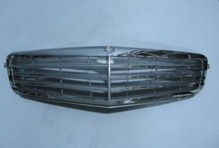 Mercedes C Class- W204 Ön Panjur Gümüş Gri Elegance (2007-2011)