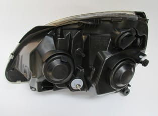 Renault Clio Far Lambası Sağ Elektrikli/motorsuz Siyah 5fişli