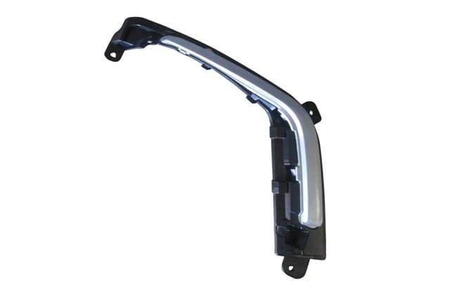 Peugeot 308 Sis Lamba Çerçevesi Sağ Siyah/çıtası Gümüş Gri (2011-2013) OEM 1607809380