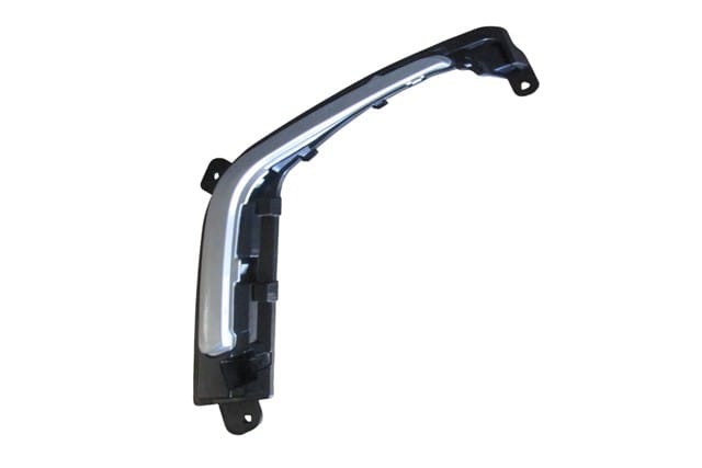 Peugeot 308 Sis Lamba Çerçevesi Sol Siyah/çıtası Gümüş Gri (2011-2013) OEM 1607809580