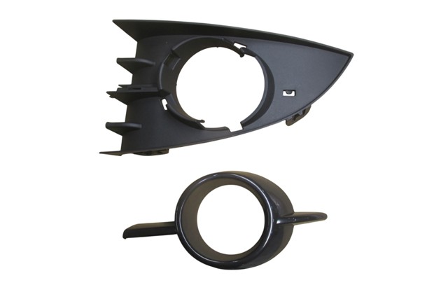 Renault Scenic Sis Lamba Kapağı Sol Sis Delikli Siyah 2parça (2007-2009) OEM 7701477303
