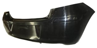 Toyota Yarıs Arka Tampon Siyah (2009-2011)