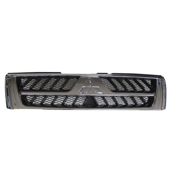 Mitsubishi Pajero Ön Panjur Siyah Nikelaj Kaplamalı (2004-2006) Mitsubishi Pajero Ön Panjur Siyah Nikelaj Kaplamalı (2004-2006)