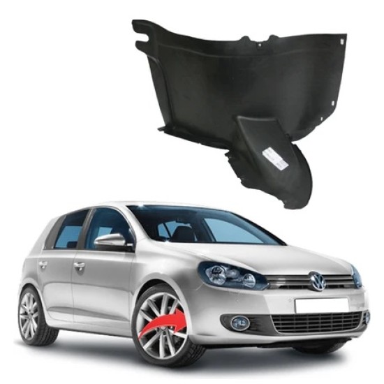 Volkswagen Golf Sağ Camurluk Davlumbazı Kucuk VI 2009-2011 Enjeksiyon