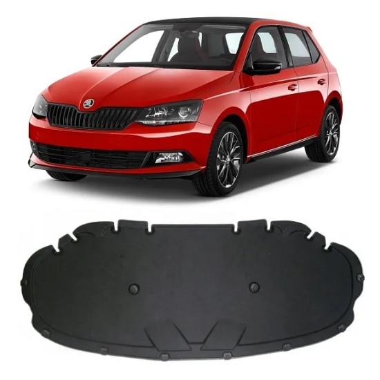 Skoda Fabia Motor Kaput Keçesi Klipsli 2015