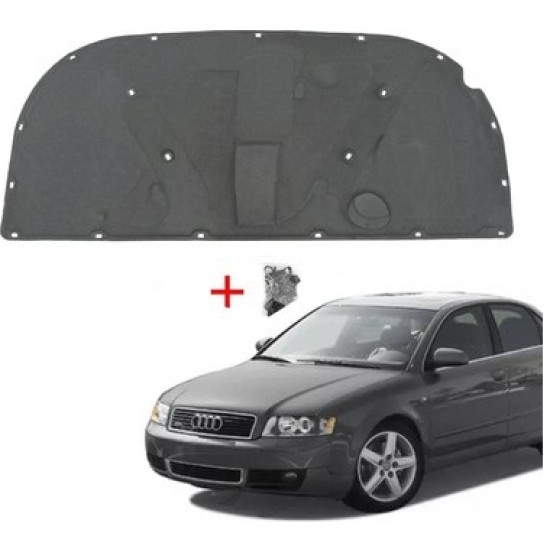 Audi A4 Motor Kaput Keçesi Klipsli - 2001