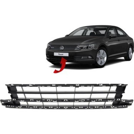 Volkswagen Passat Orta Izgara Siyah 2015>>