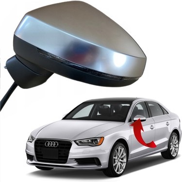 Ayna Komple Sol Katlanır 10 Pin A3-rs3 Sedan 2012