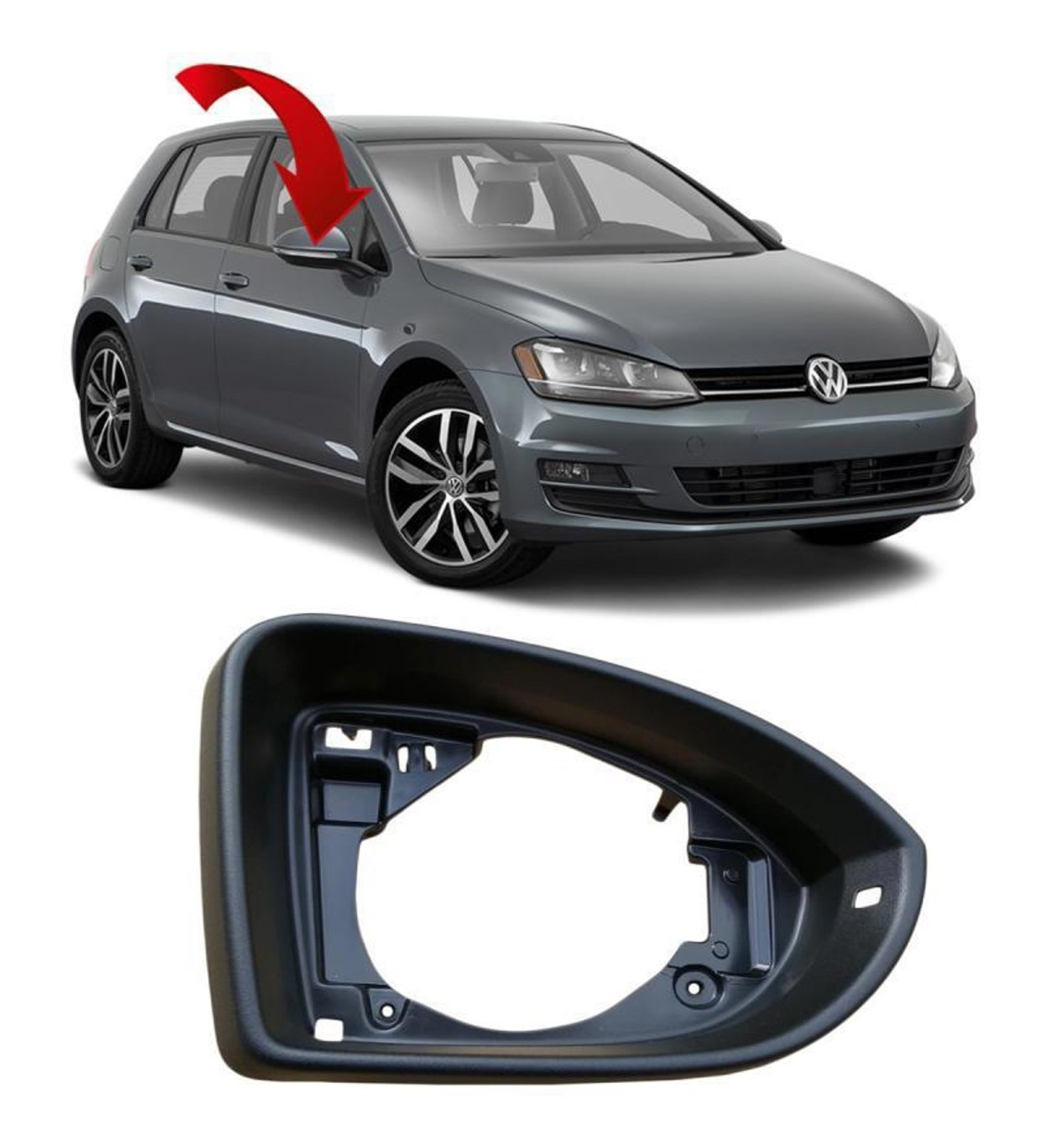 Ayna Çerçevesi Sag Golf7 2014>>