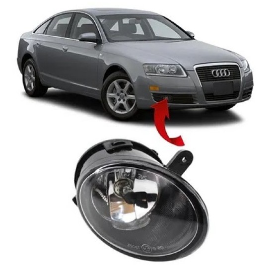Audi A6 Sağ Sis Farı Yuvarlak 2005