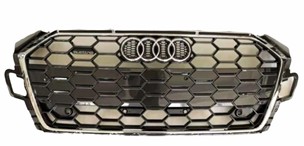 Audi A5 Ön Panjur Krom Çerçeve Parlak Siyah 11 Petek S Line 2019>>