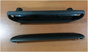 Kapı Kol Tutamagı Ve Kapagı Sag Kısa Tip Çift Koltuklu T6 (3,5cm) 2011