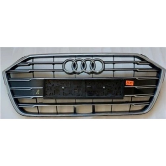 Audi A8 Ön Panjur Krom Çerçeve Krom Çizgili 7 Petek Radarsız 2018