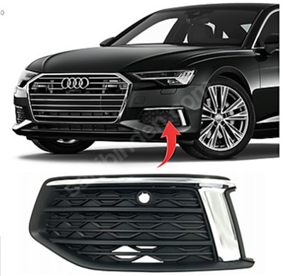 Audi A6 Ön/Sol Tampon Kapagı Sline (2019-2022) OEM 4K0807647C