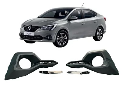 Renault Sağ Sis Far Çerçevesi Sisli Tip Nikelajlı -sol Tk Taliant 2021>>