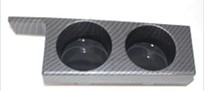 Bmw E39 Ön Bardaklık (karbon Fiber) 96>03