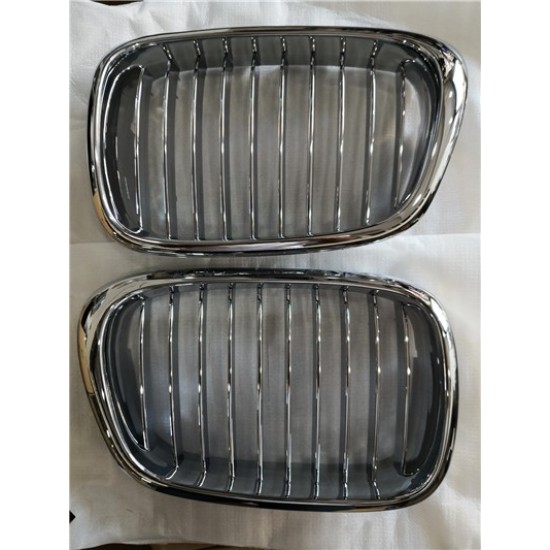 Bmw E39 Ön Panjur Böbrek Krom Set 2001