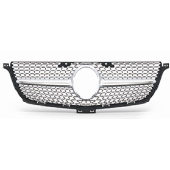 Mercedes Ml-class Panjur (krom/gumus, Diamond) 13>15