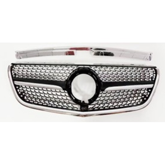 Mercedes Vito Panjur (krom/sıyah, Kamerasız, Diamond) 15>20