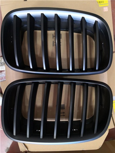 Bmw X5 Ön Panjur Böbrek Mat Siyah Set E70+lci 2007