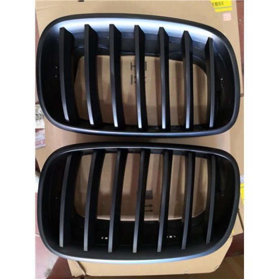 Bmw X5 Ön Panjur Böbrek Mat Siyah Set E70+lci 2007 Bmw X5 Ön Panjur Böbrek Mat Siyah Set E70+lci 2007